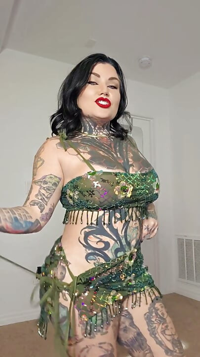 Rave Girl Strip Tease