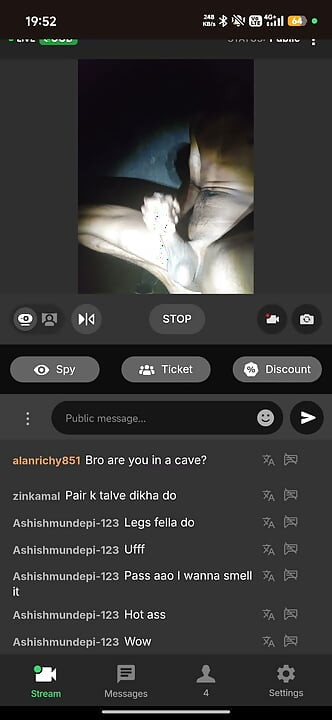 Stripchat'te canlı yayın