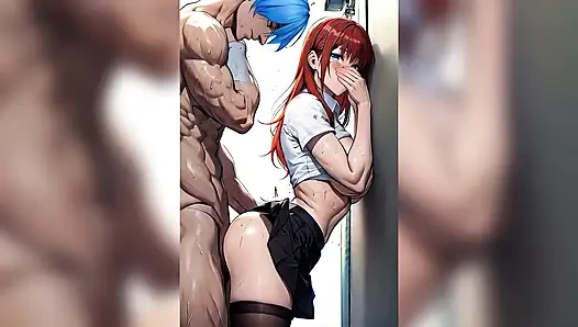 Memek becek istri nakal ini dijilat habis-habisan sama teman istrinya sendiri