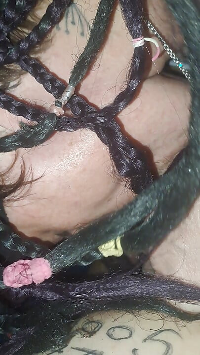 Hot wife sucking my dick