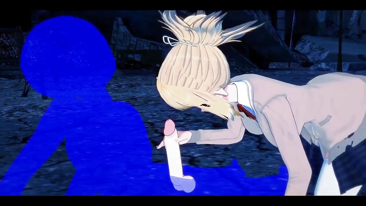 Dr Stone Hentai - Kohaku Boobjob and Handjob - Japanese Asian Manga Anime Game Porn