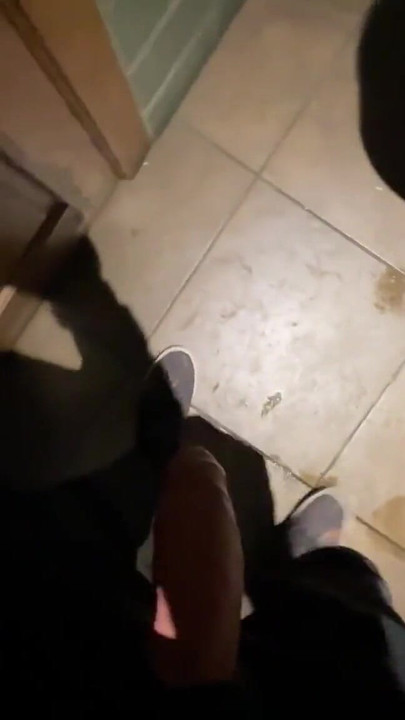 Unforgettable moment from "Snuck into the Restroom at the Club to have Sex with a Line of People Waiting!"
