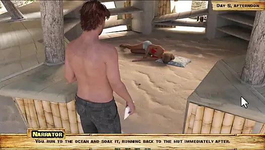 Непристойный остров No8 - она сделала мне дрочку