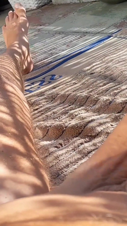 Beautiful Mature Blonde Selena Outdoor Pleasure