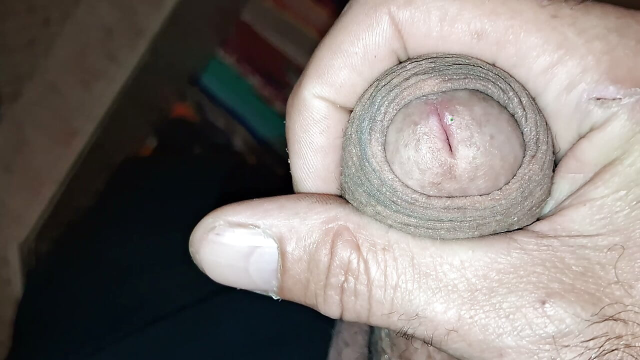 I jerk my cock out of my house