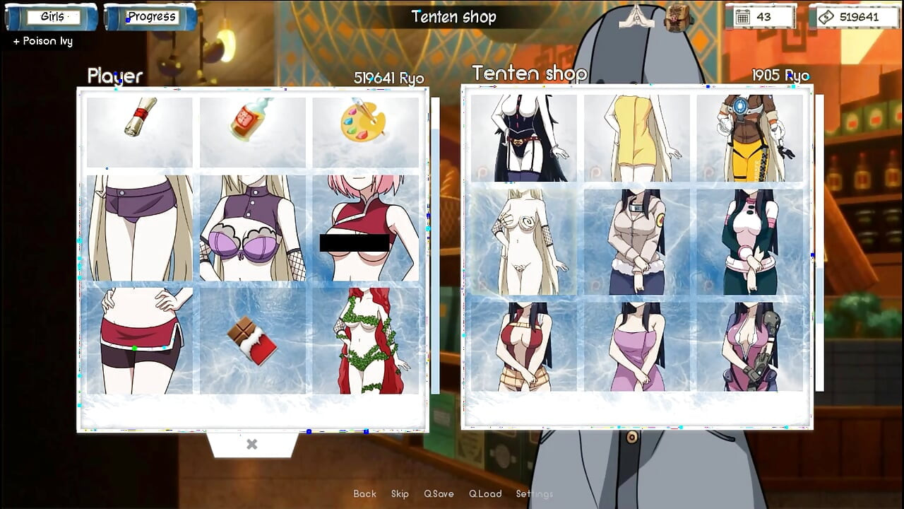 Naruto Hentai - Naruto Trener v0.18.2 Dio 91 Samui Analno i Ino Skidanje od Loveskysan69