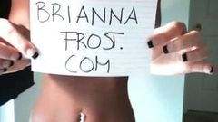 Brianna Frost Strip Pussy & Ass