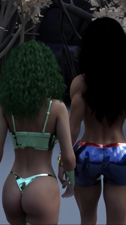 Fggb 90 Wonder Woman and Polaris