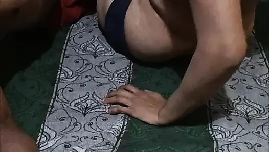 Жесткий кадр Marathi с большим фокусингом в браке домохозяйки