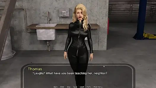 Stepmom And Stepsister Having Threesome Sex With Thomos Huge Cock