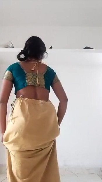 Emotional moment from "Swetha tamil wife saree strip record video"