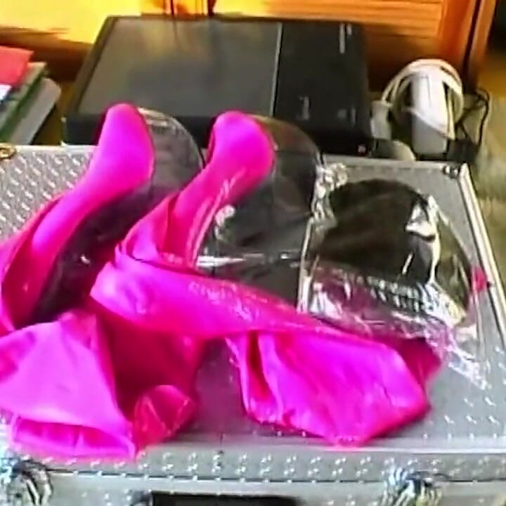 Blonde MILF Stretched Wide by Massive Pink Toys