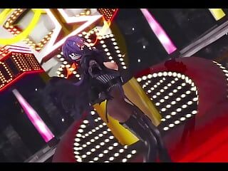 Oboro - baile de pantimedias sexy (3d hentai)
