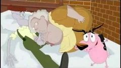 Nice fuck of old couple from Courage + Billy & Mandy tresum