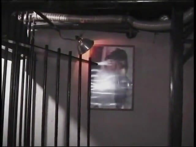 Mature mistress chastises and punishes alluring blonde female parent in BDSM chamber