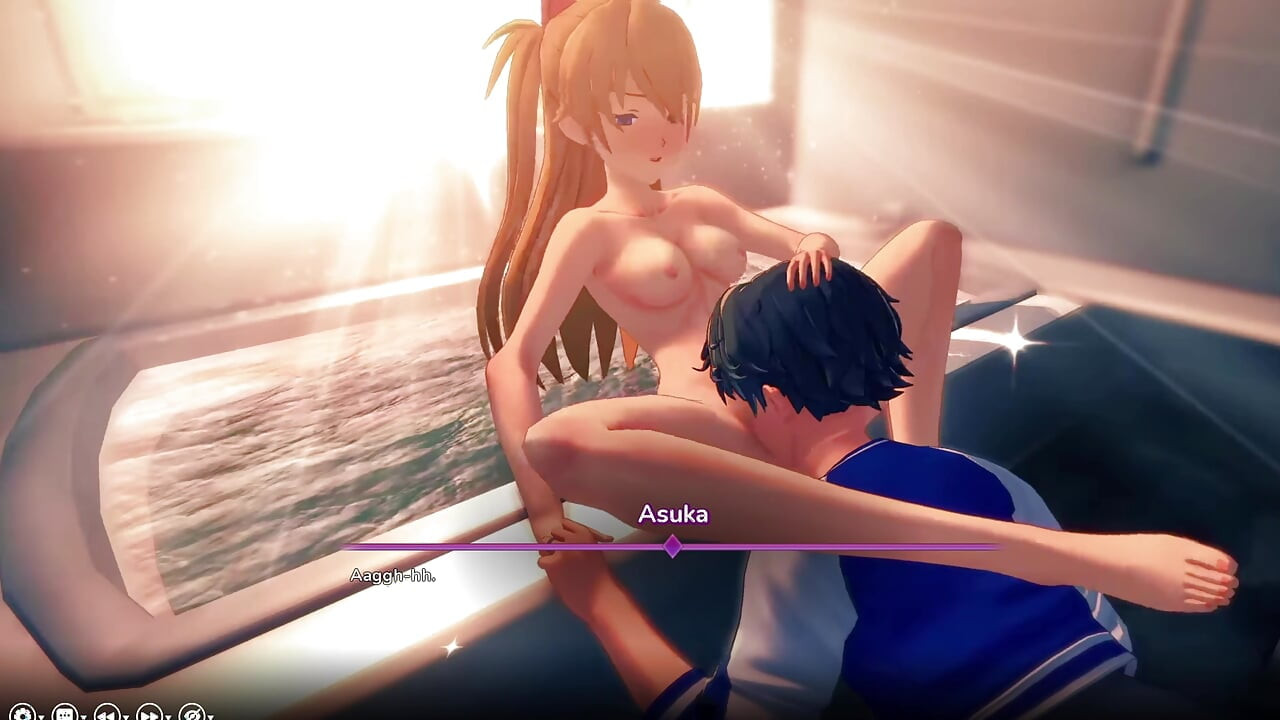 My Hentai Fantasy - Τρώγοντας Asuka από το μουνί του Evangelion για πρώτη φορά