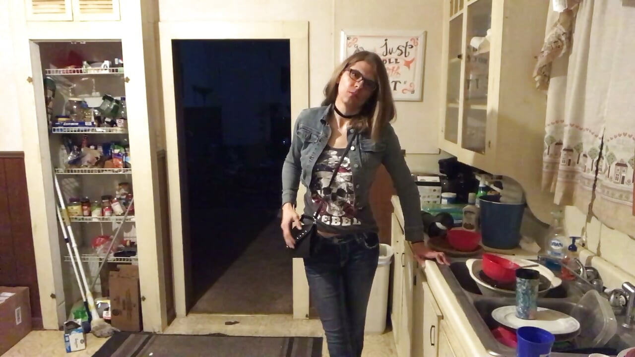 Sexy TransGirl Gets Ready for a Night of Fun!