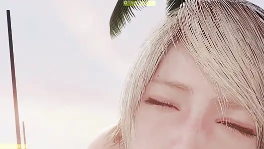 Final Fantasy XV FF15 - Beach Party Group Sex 2024 Full Color Grading WM (No Sound) By LazyProcrast Animation 3D Hentai