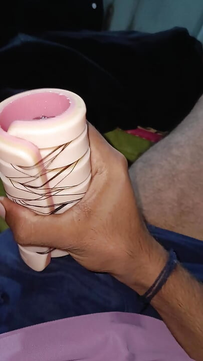 Gujarati boy sillicon pipe use for masturbation hard fucking dick with fully wet