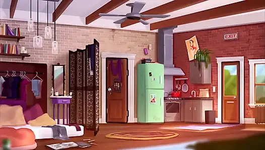 Summertime Saga - Johannes fucked Odette, Johannes fucked Maria, Eva had her baby