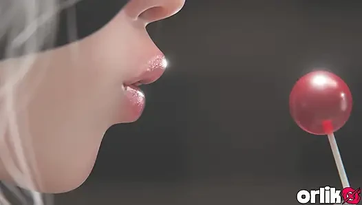 2b nier automata - lolipop amcık ovma ve büyük yarak boşalması - rule34 3d animasyon