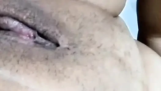 Latina wife first dildo