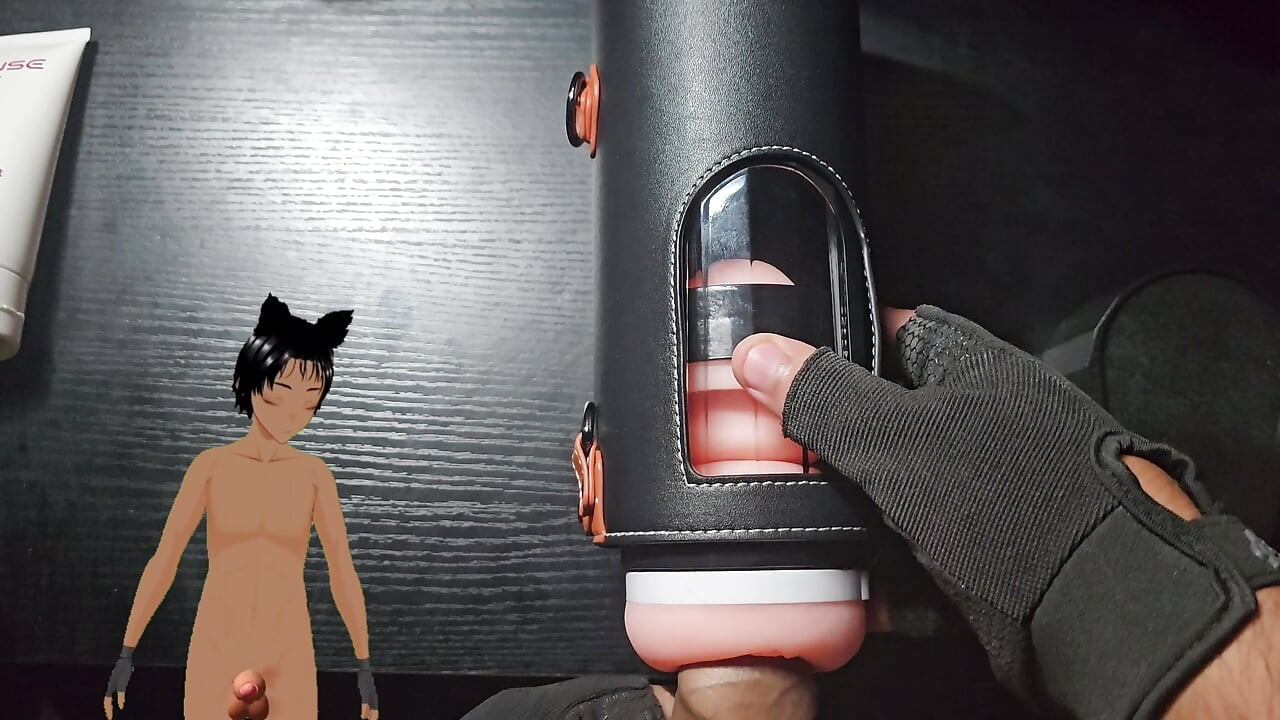 Using an automatic Male masturbator that is someone else is gonna use.