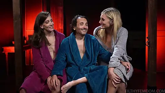 Sesi wawancara bareng mona wales, mickey mod, kino payne dan elise graves