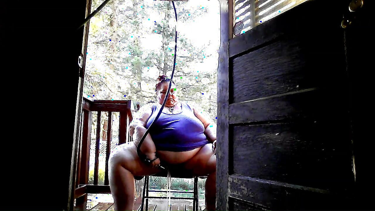 Showering in the water hose. pt 4 (Last part)