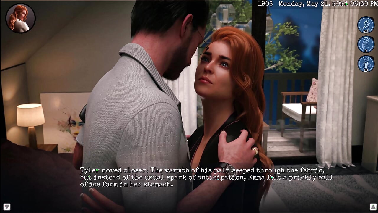 Boundaries of Morality 24 Emma Missed Tyler Cock and the Hot Chat