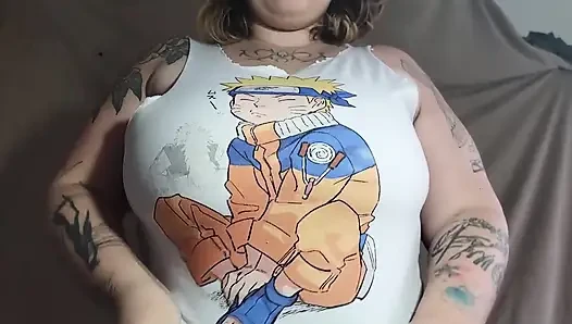 Cutting My Shirt so It Can Fit Them Better (sfw)