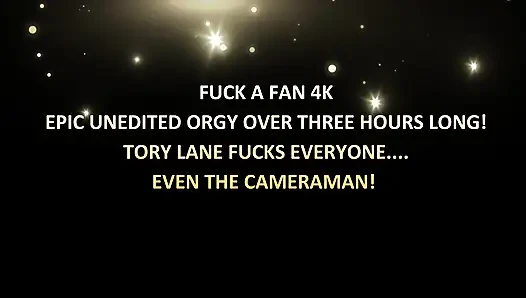 Дикое живое шоу с Tory Lane спускается в оргию с порно Дэном и Трэвисом!