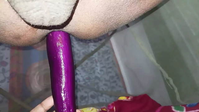 My ass fell in love with eggplant.