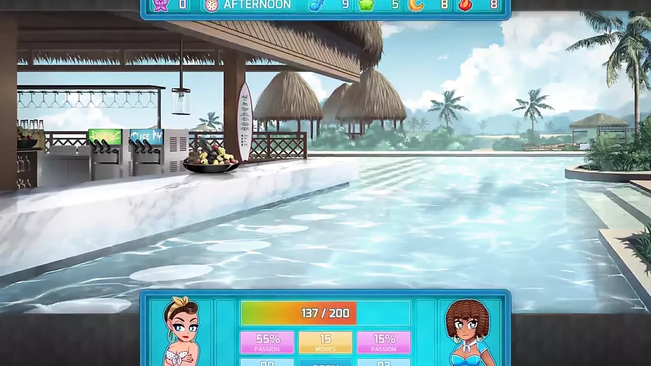 Huniepop 2 - Double Date - Part 2 Horny Babe Want Try Something New by Loveskysan