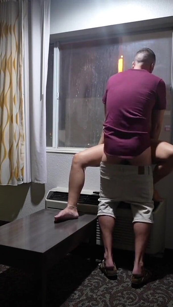 Unforgettable moment from "Pregnant Sex with Door and Window Open at Hotel"