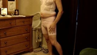 Pink Shaper panties and Longline Bra