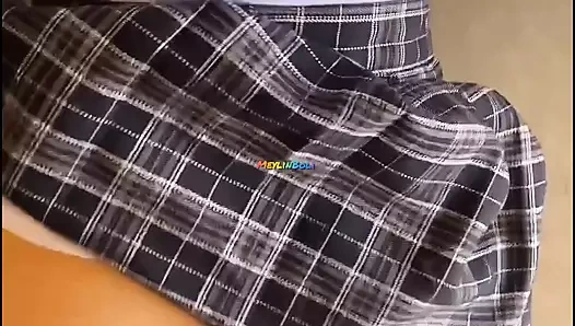 Schoolgirl 18 years old homemade intimate video of beautiful schoolgirl in skirt
