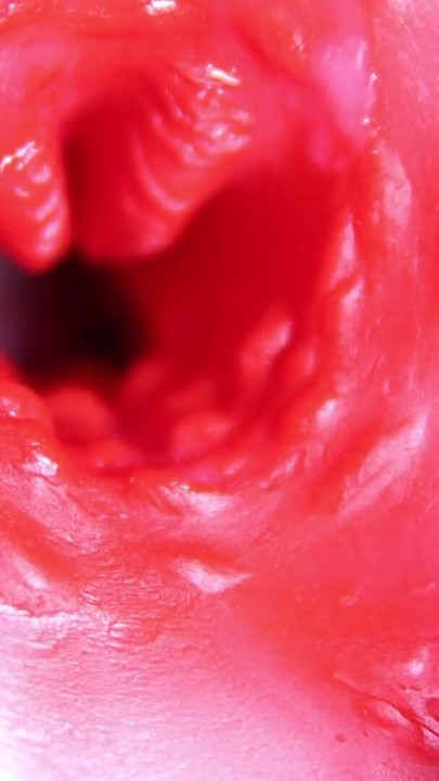A big red cock inside a juicy hole can give sperm at any moment! | Clip 1