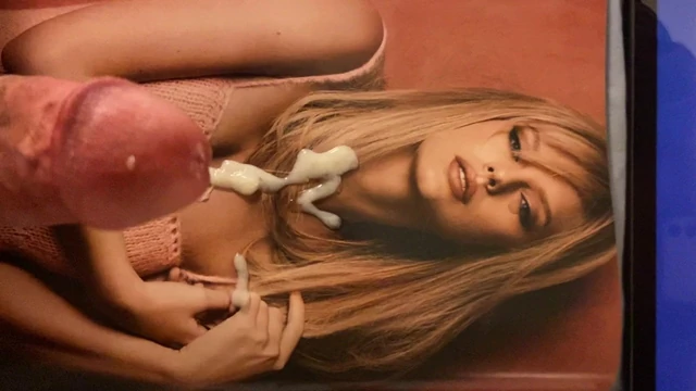 Cumming for Taylor Swift and licking it up 18