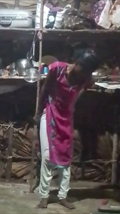 Sumathi Dress Change Home Village Desi girls