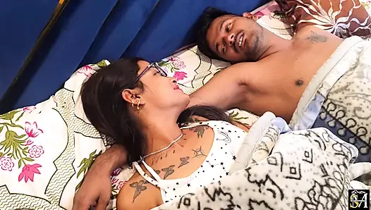 Indian Asian Desi Step Brother Hardcore Fucking to Step Sister on Morning Time Hardcore softcore licking