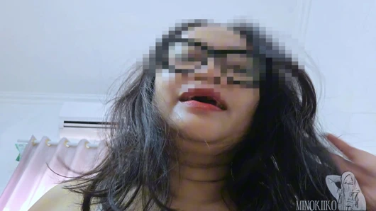 My Cute Stepsister is A Virgin, She Let Me Rub my Dick to Her Tight Pussy - Minokiiko