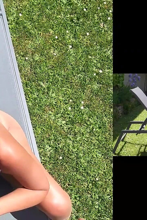 Beautiful MILF in Sexy White Lingerie Gets Fucked Doggystyle Outside and Cums on Her Big Ass