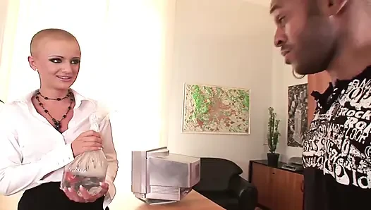 Short Haired Office Secretary From Germany Got Ir Fucked