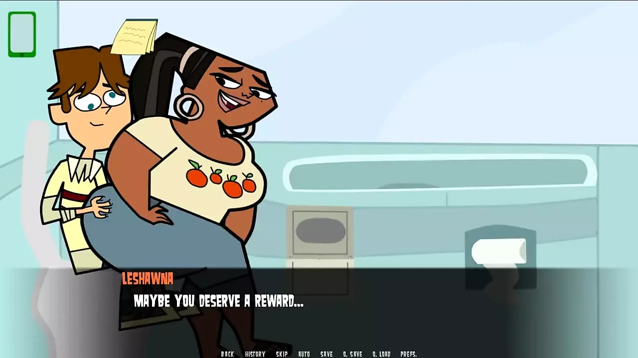 Total Drama Harem - Del 7 - Sexig hembiträde och handjob av Loveskysan