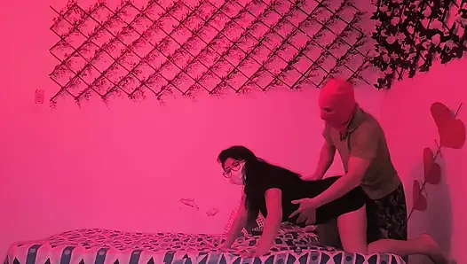 Two couples fuck simultaneously with cheap whores from India