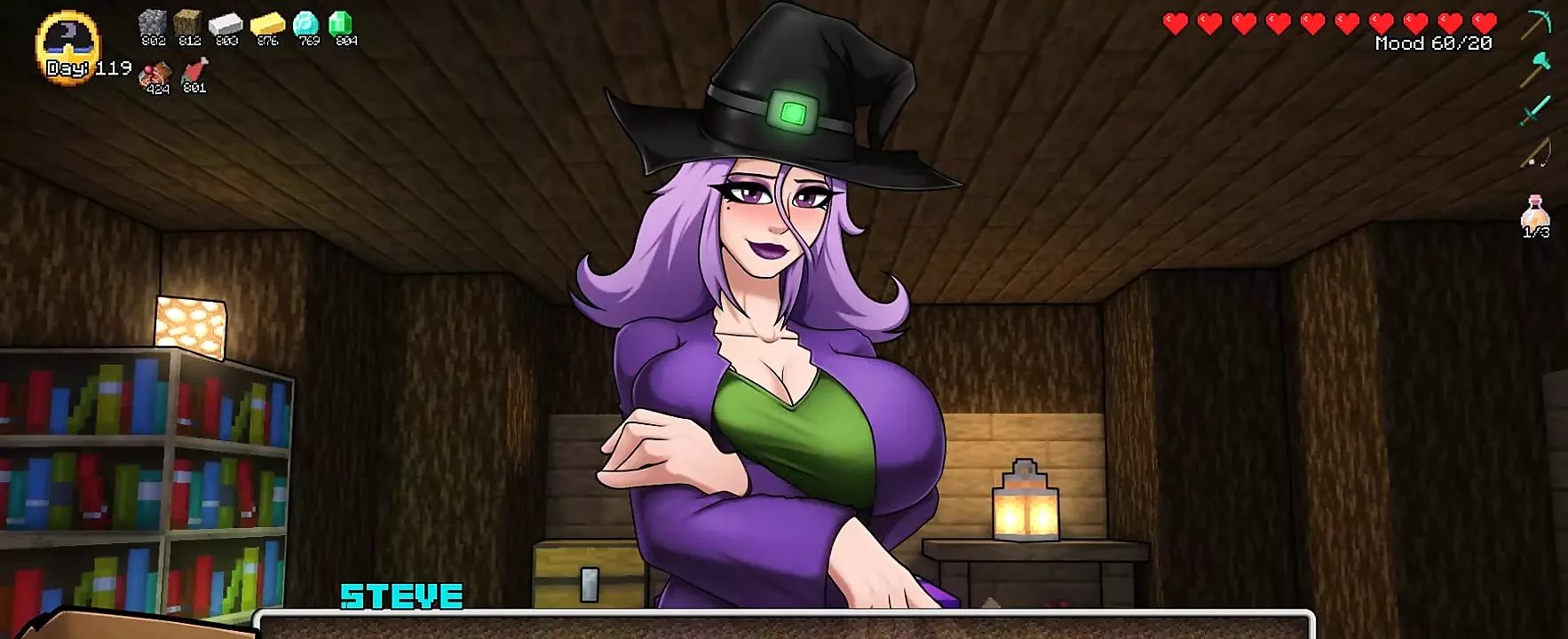 Minecraft Horny Craft - Part 67 Minecraft MILF Pussy Destroyer by Loveskysanhentai.