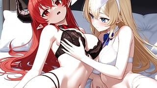 Two Adult Women in a Passionate Encounter - Intense Lesbian Scene (HD)