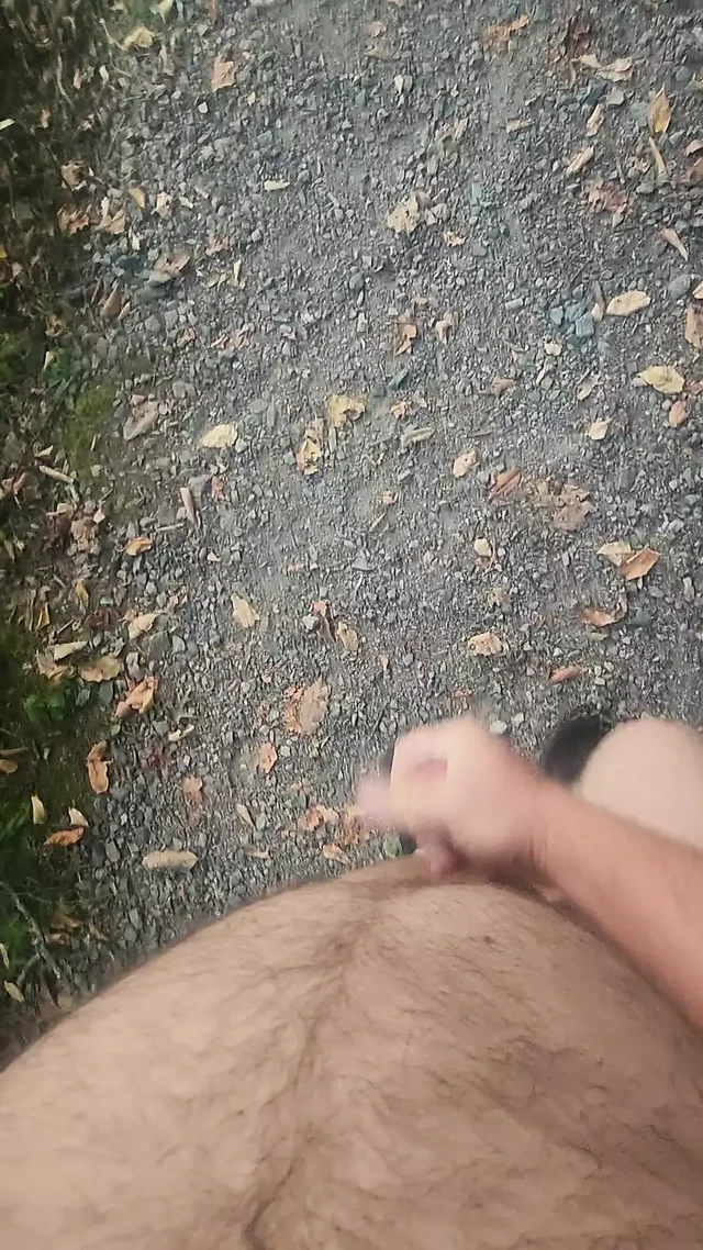 Went for a nude walk.