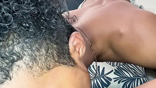 Little worker fucks hard Boss's wife gives him all his tasty milk